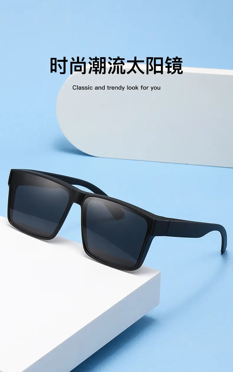Polarized Sunglasses for Men Women Black Driving Eye Protection — feature 10