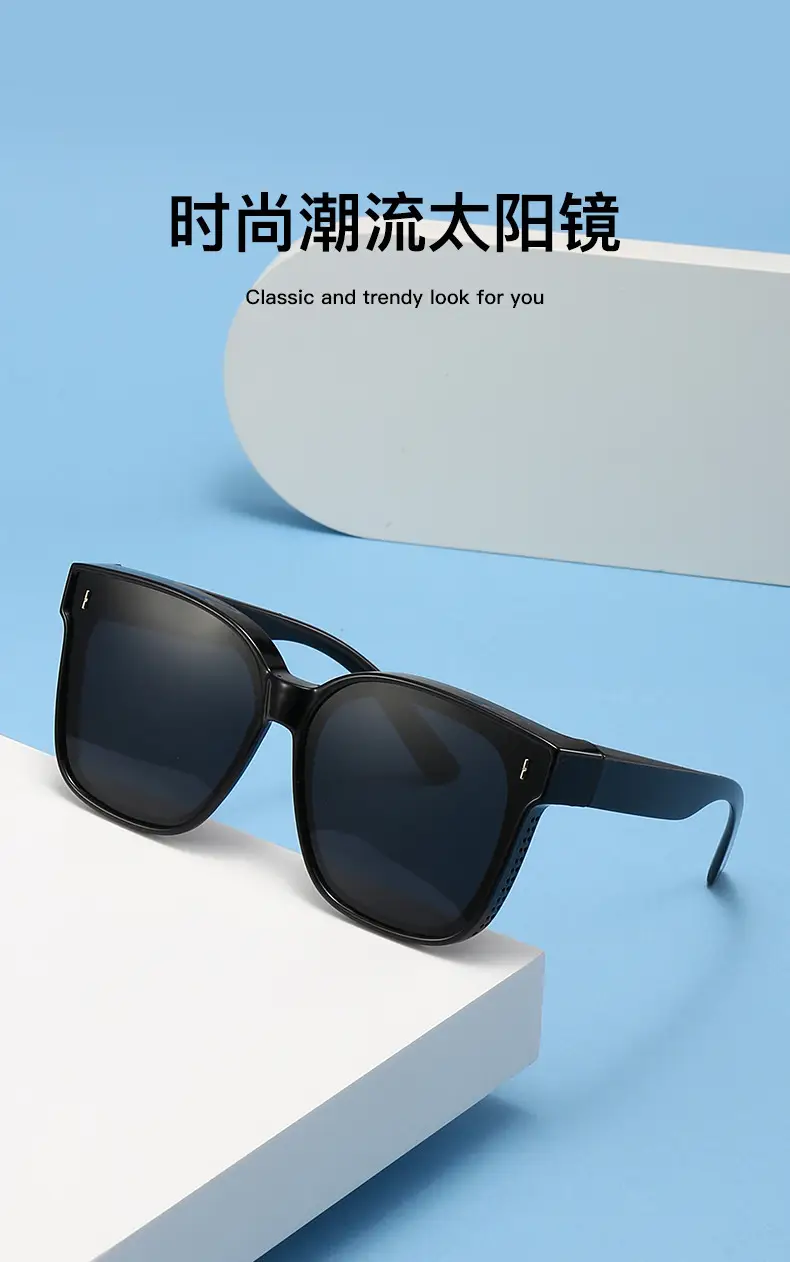 Polarized Sunglasses for Men Women Black Driving Eye Protection — feature 2