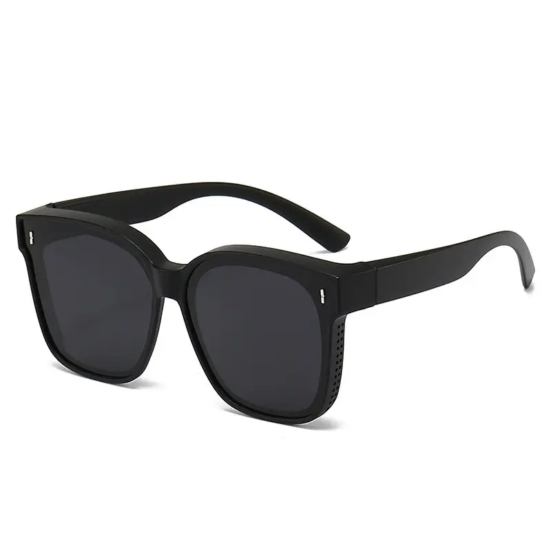 Polarized Sunglasses for Men Women Black Driving Eye Protection - Image 6
