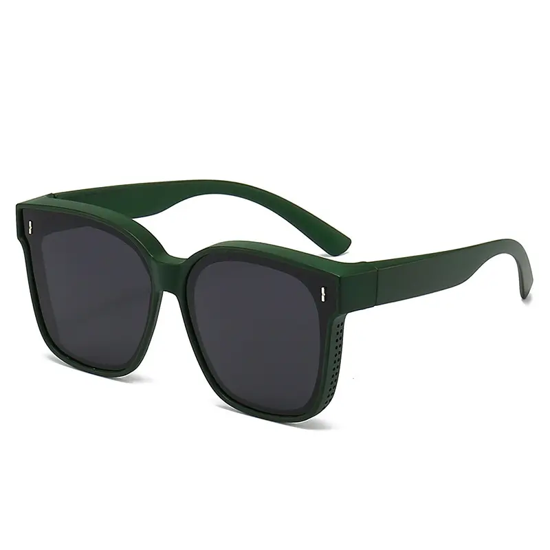 Polarized Sunglasses for Men Women Black Driving Eye Protection - Image 8