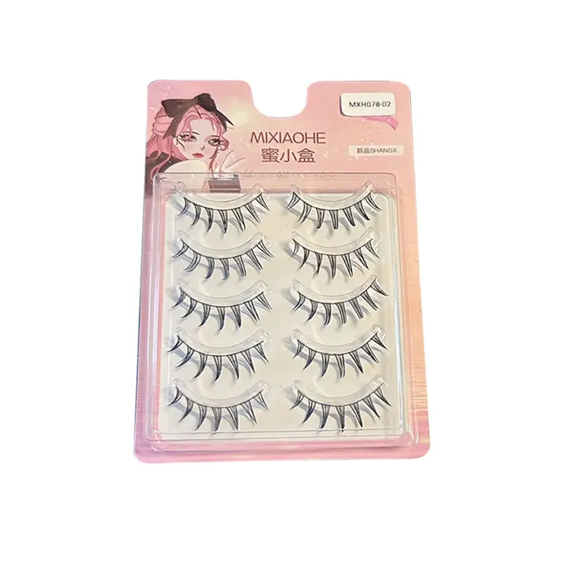 Honey Box Cartoon Air False Eyelashes for Enlarge Eyes - Image 7