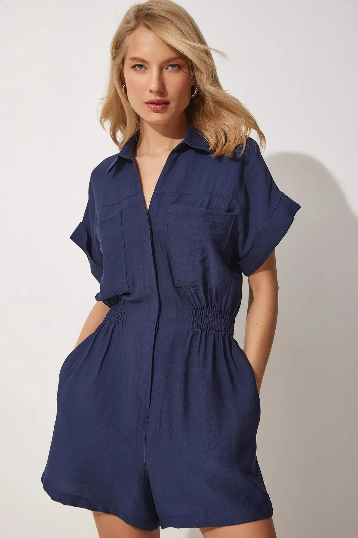 Black Cross-Border Workwear Jumpsuit for Women 2025 - Image 6