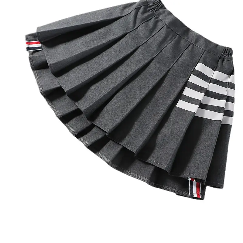 Girls Pleated High Waist Skirt Spring Autumn College Style - Image 7