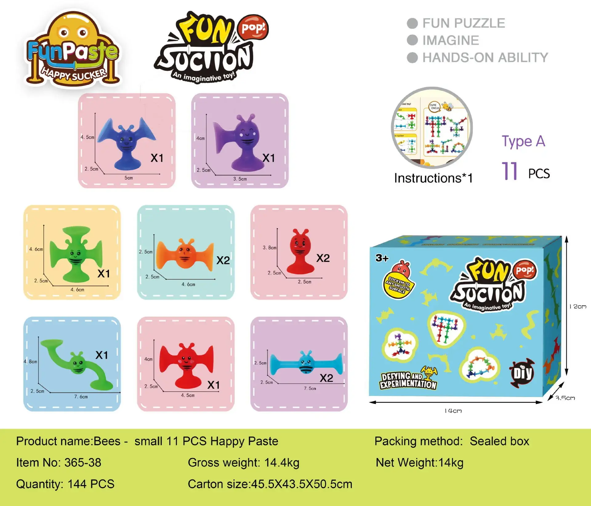Bee series large 11-Grain color box