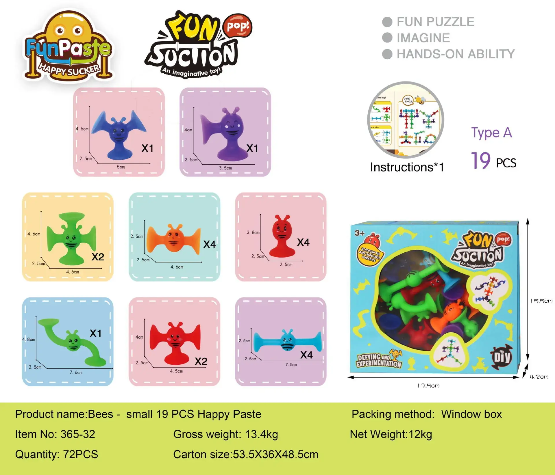 Bee series 19 large color box