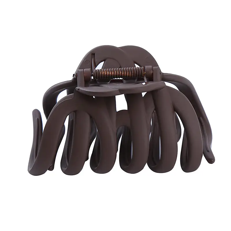 Brown Mesh Shark Hair Clip for Women - Image 9