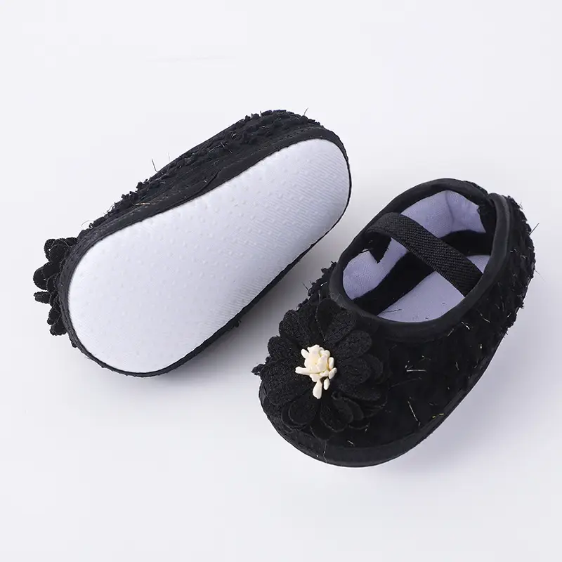 2023 New Baby Shoes 0-1 Yrs Soft Bottom Floral — feature 12