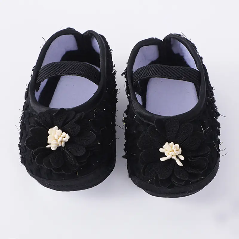 2023 New Baby Shoes 0-1 Yrs Soft Bottom Floral