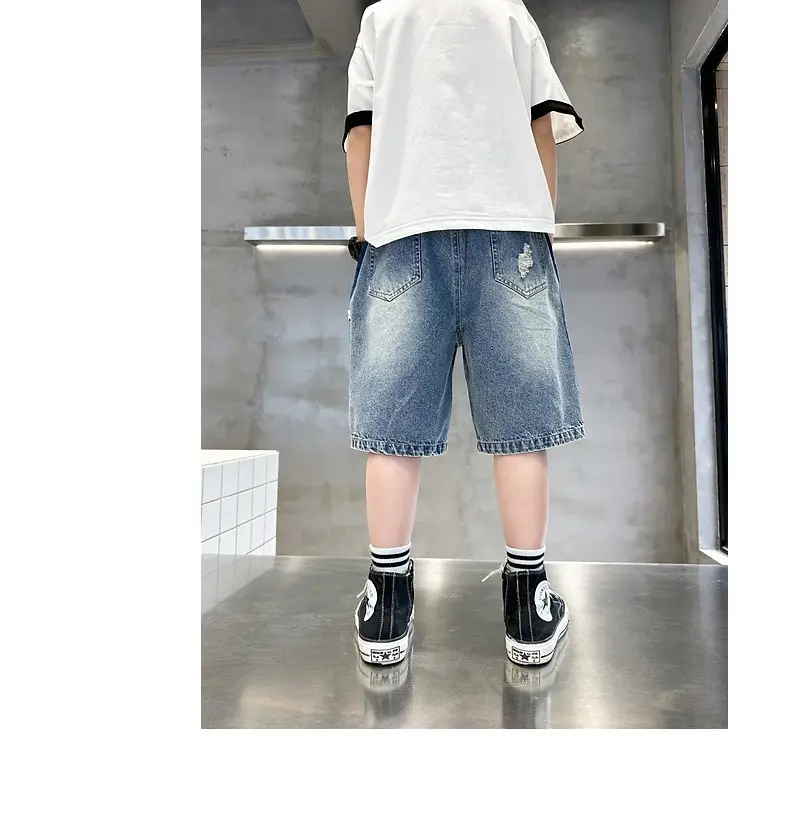 Korean Style Ripped Denim Shorts for Girls 2026 — feature 10