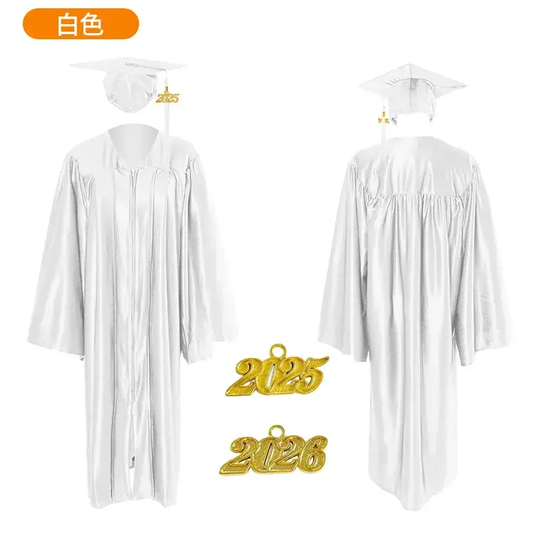 2025 Graduation Gown Yellow High School College Uniform - Image 13