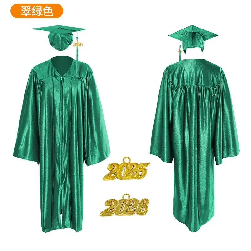 2025 Graduation Gown Yellow High School College Uniform - Image 17