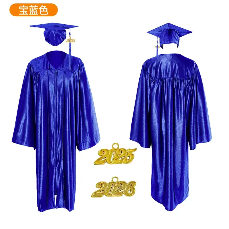 2025 Graduation Gown Yellow High School College Uniform - Image 18