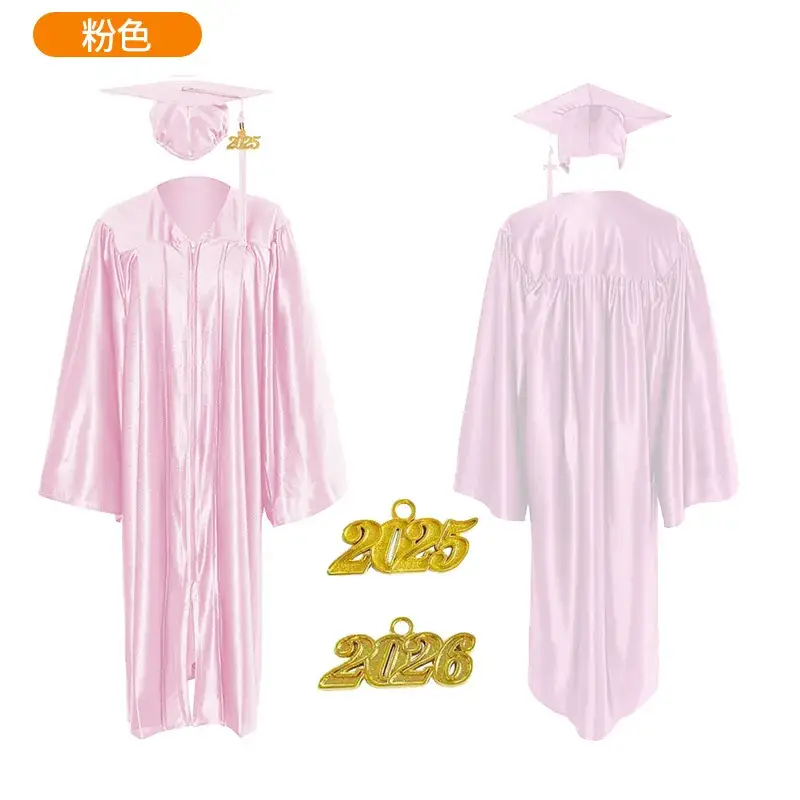 2025 Graduation Gown Yellow High School College Uniform - Image 20