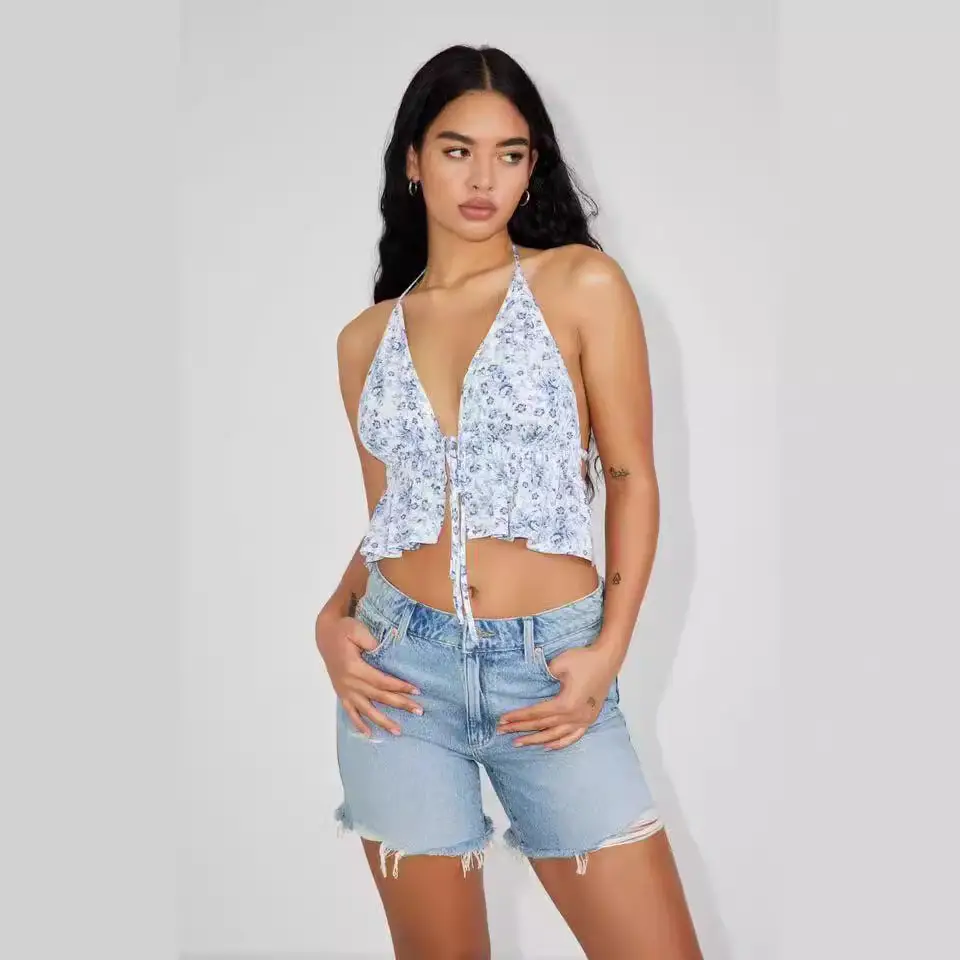 2024 Summer Lace Top with Lace Trim - Image 7
