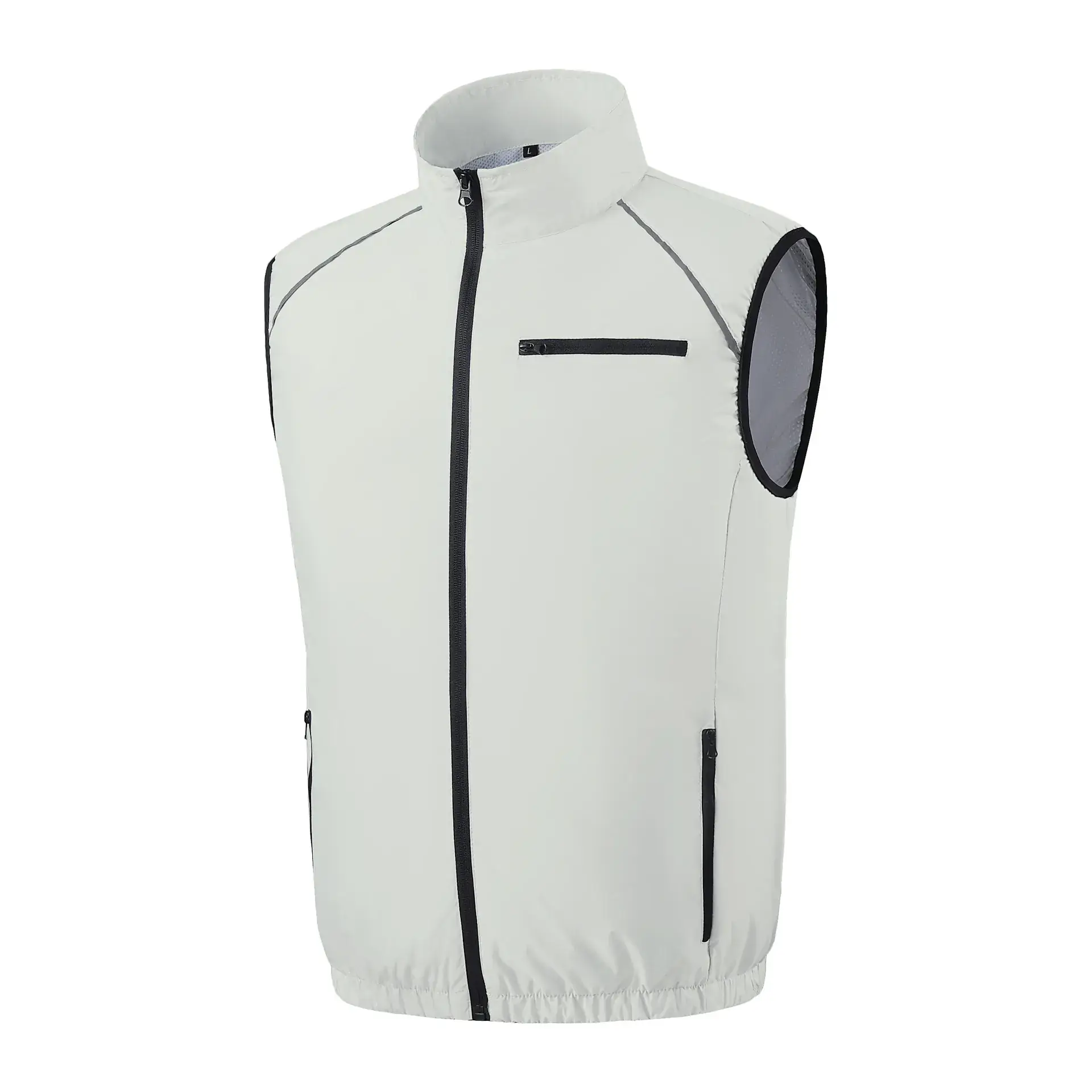 2025 Summer Blue Camo Work Vest with Zip Front - Image 5