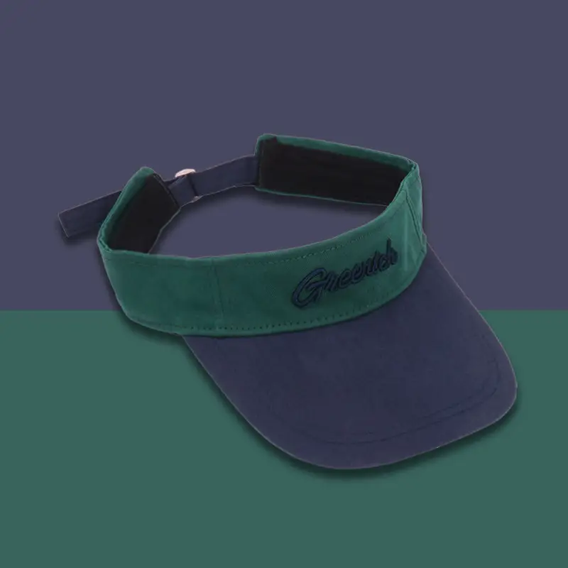 Women Sunscreen Hat with Letter Print & UV Cover - Image 4