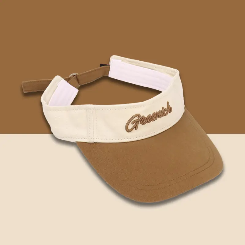 Women Sunscreen Hat with Letter Print & UV Cover - Image 5