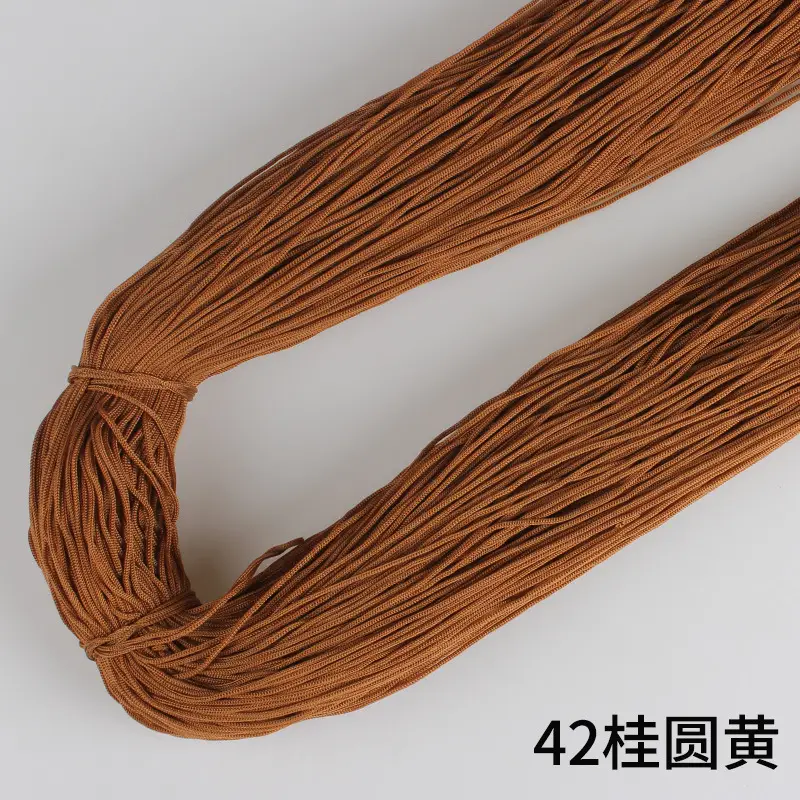 Ice Silk Line Hollow Line Ice Silk Line Thin Line Polyester Line Upgraded Edition Hand-woven Crochet Shoes Line Hook Bag Summer Hat