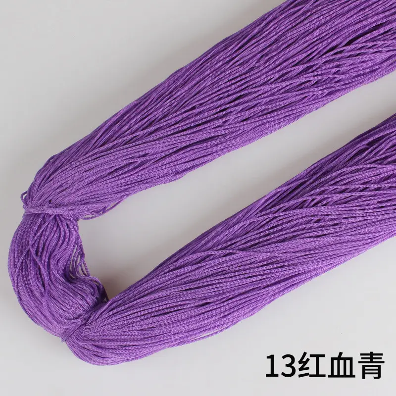 Ice Silk Line Hollow Line Ice Silk Line Thin Line Polyester Line Upgraded Edition Hand-woven Crochet Shoes Line Hook Bag Summer Hat