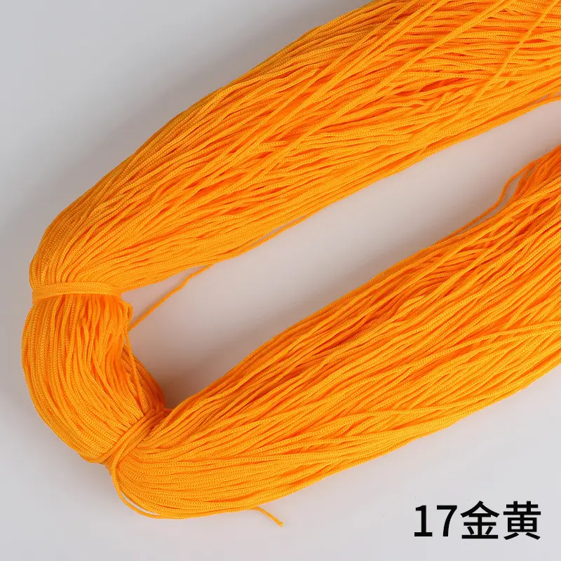 Ice Silk Line Hollow Line Ice Silk Line Thin Line Polyester Line Upgraded Edition Hand-woven Crochet Shoes Line Hook Bag Summer Hat