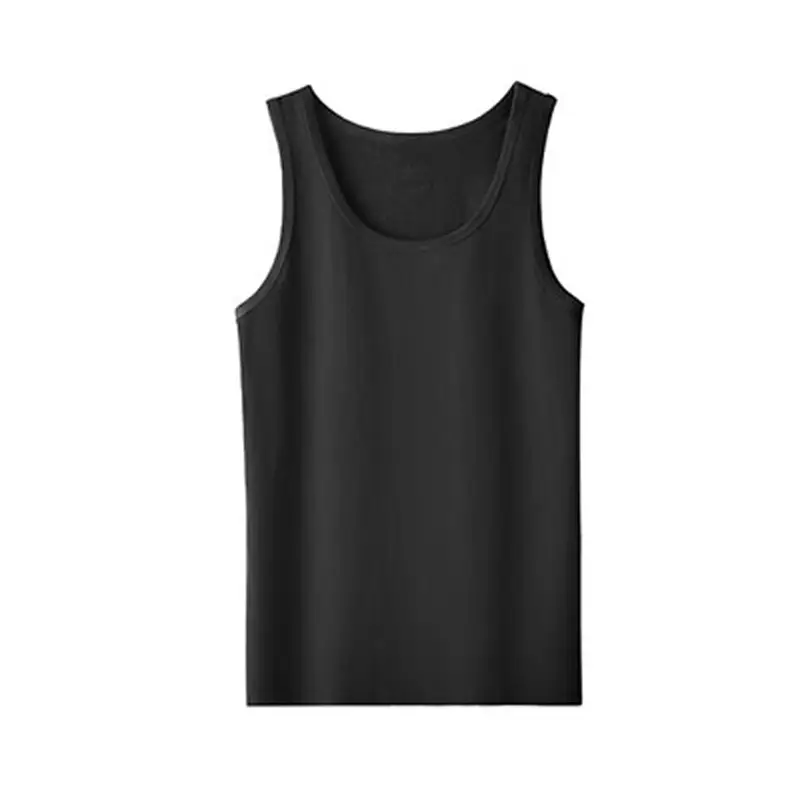 Men Cotton Sleeveless Vest Grey Slim Fit - Image 10