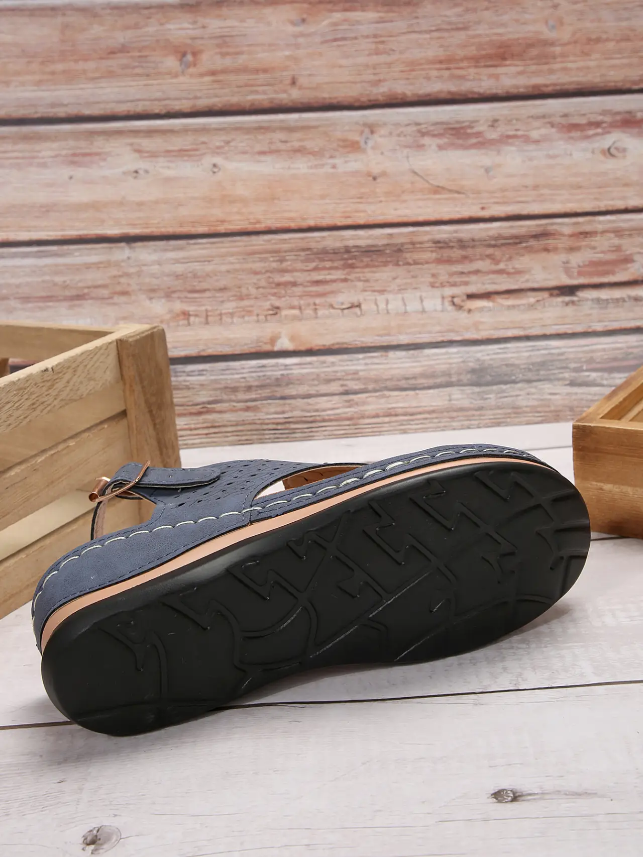 Women's Rubber Flip-Flops Large Casual Summer Sandals — feature 14