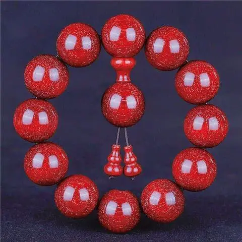 Red Star-Shaped Buddhist Bracelet for Men Women - Image 10
