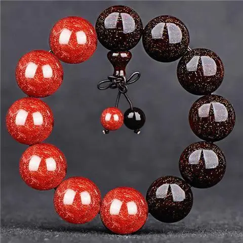 Red Star-Shaped Buddhist Bracelet for Men Women - Image 11