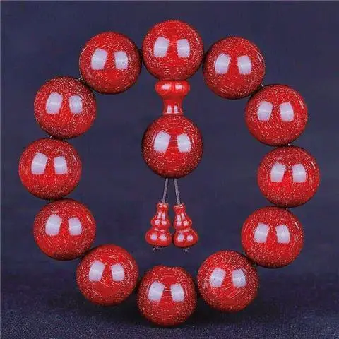 Red Star-Shaped Buddhist Bracelet for Men Women - Image 9