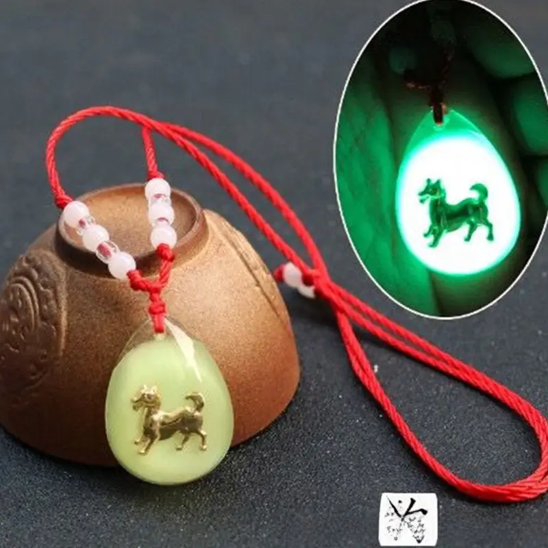 Luminous 12 Zodiac Pendant Red Rope Wholesale - Image 11