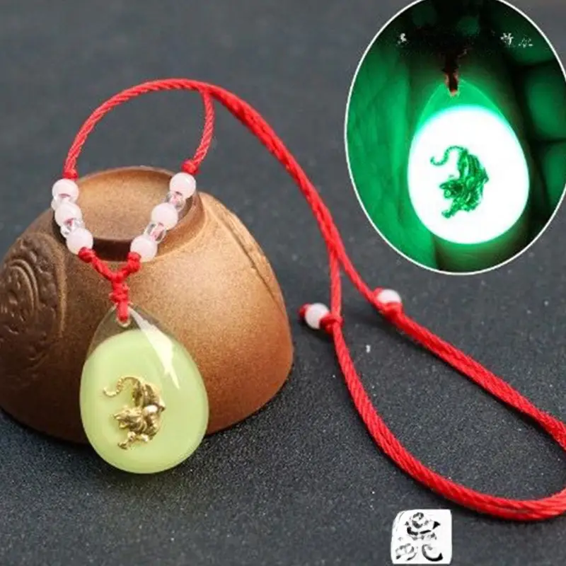 Luminous 12 Zodiac Pendant Red Rope Wholesale - Image 3