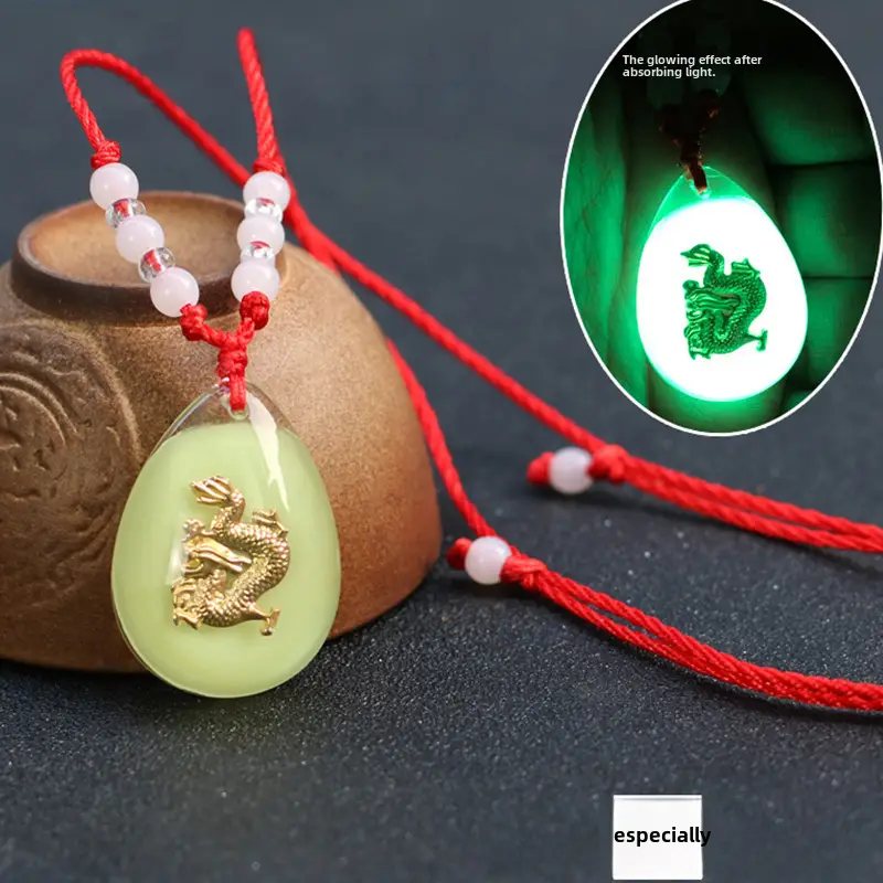 Luminous 12 Zodiac Pendant Red Rope Wholesale - Image 5