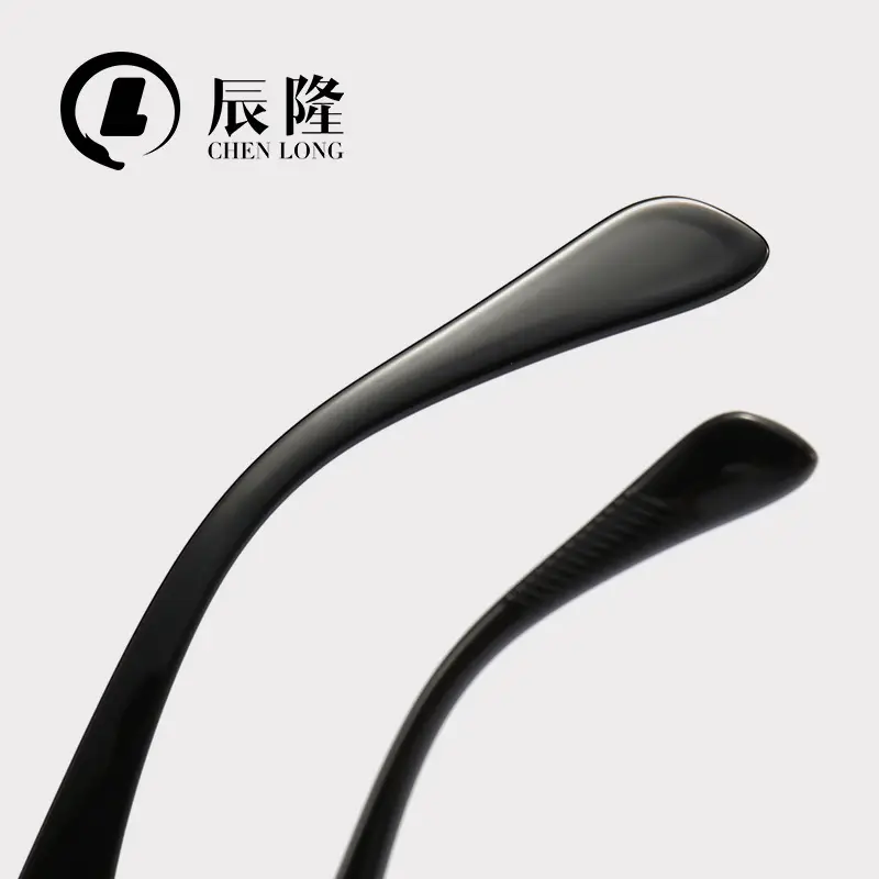 Men's Black Rivet Sunglasses with Blue Lensed Polarized Design