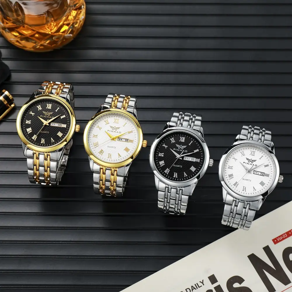 2023 Alloy Steel Roman Men's Watch 860mm - Image 7