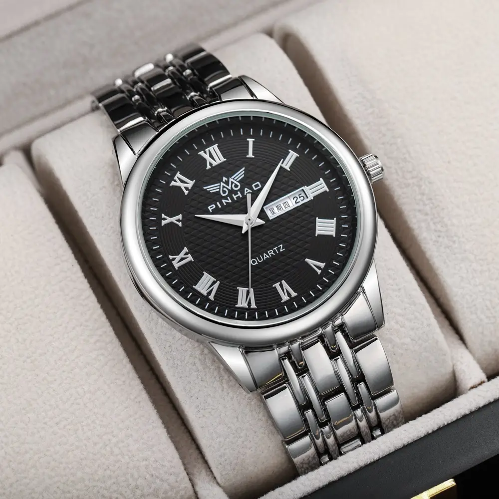 2023 Alloy Steel Roman Men's Watch 860mm - Image 3