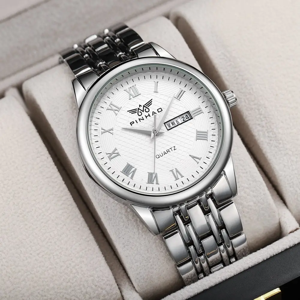 2023 Alloy Steel Roman Men's Watch 860mm - Image 4