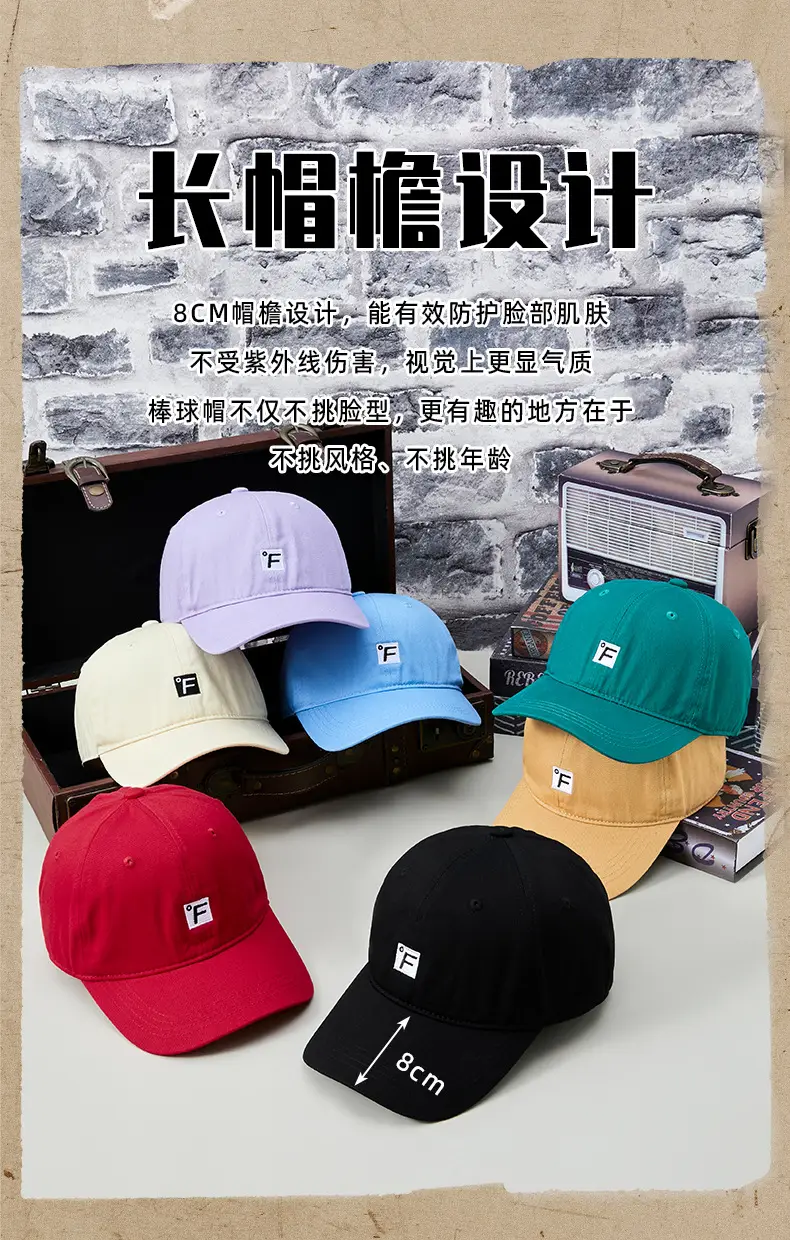 2025 Summer Baseball Cap Women Men Soft Embroidered — feature 11