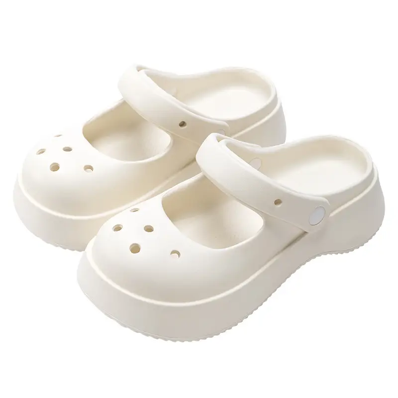 Women's Black Mesh Half Slippers 2024 Summer - Image 9