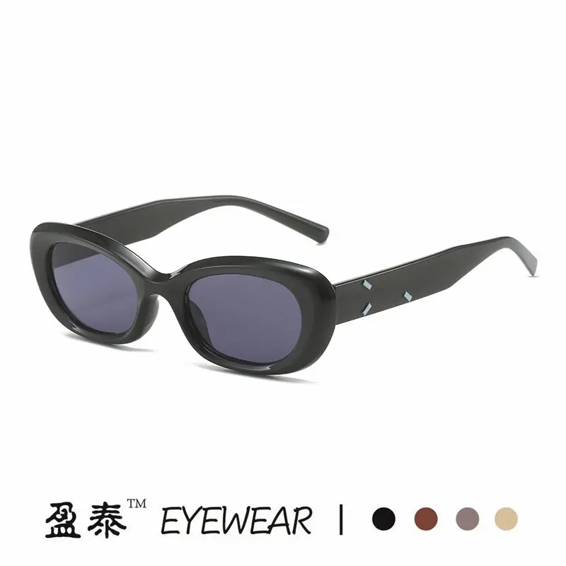 Yi Mengling Women's Eye Sunglasses Brown Tortie 2023 - Image 8