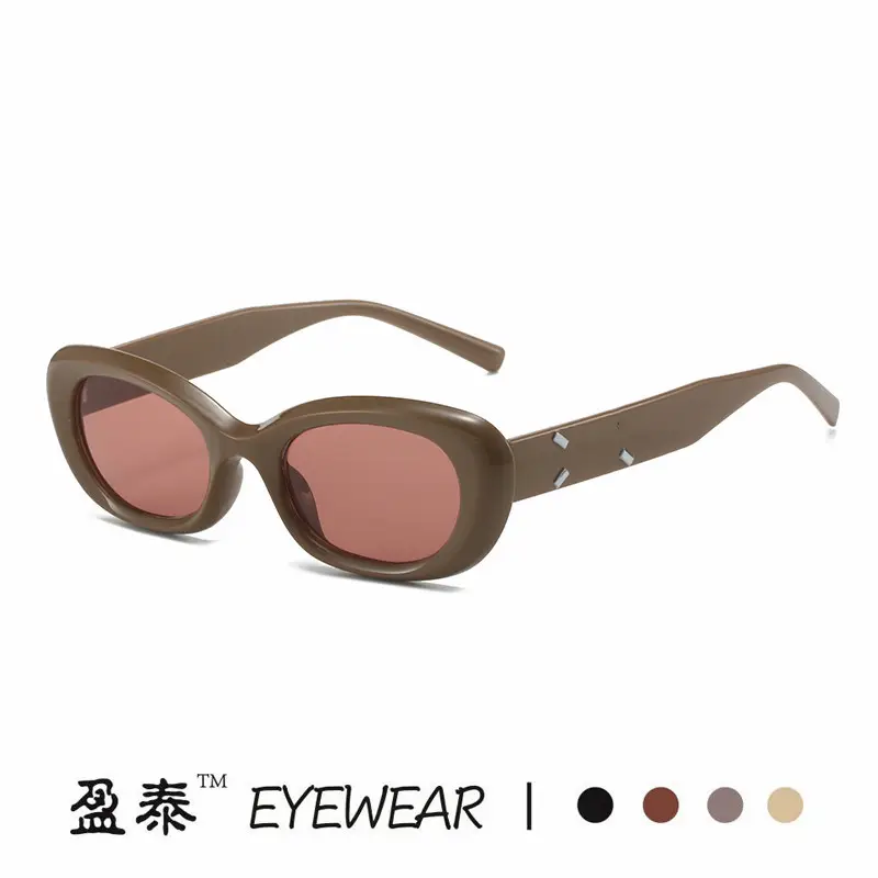Yi Mengling Women's Eye Sunglasses Brown Tortie 2023 - Image 10