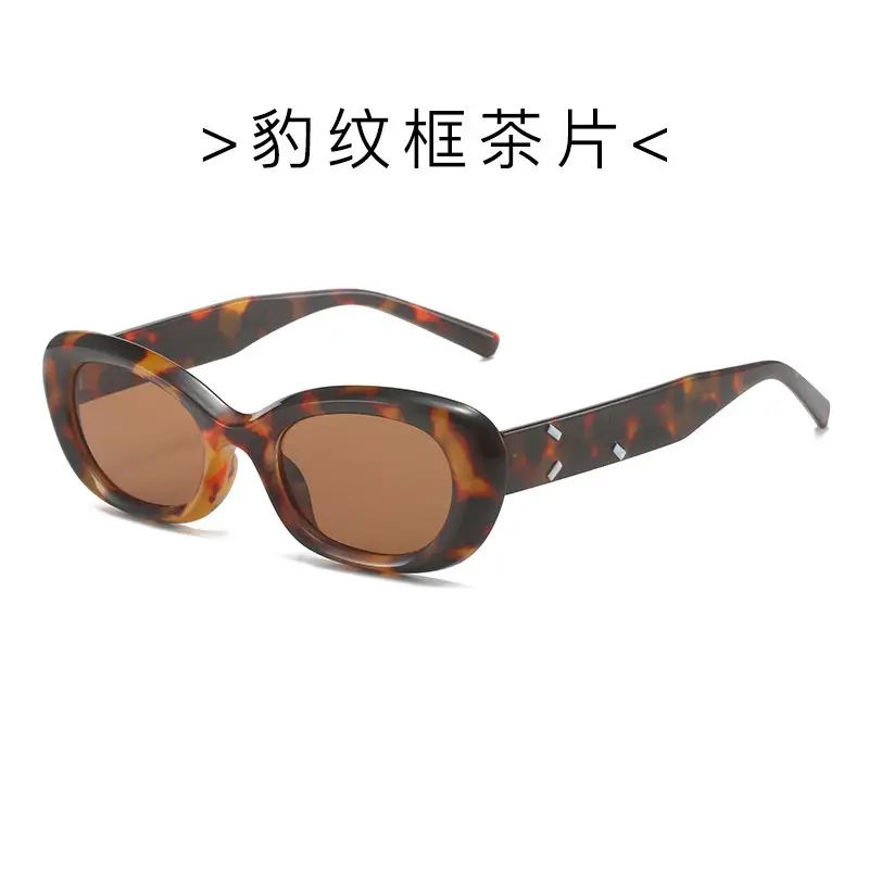 Yi Mengling Women's Eye Sunglasses Brown Tortie 2023 - Image 2