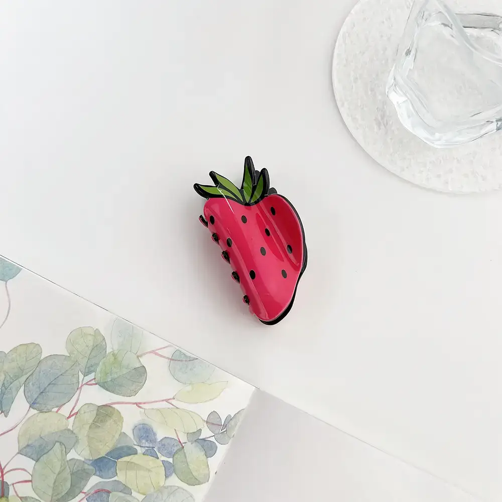 Fruit & Vegetable Hair Clips for Women Men - Image 2