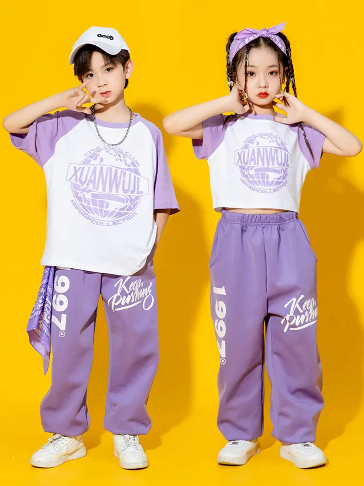 Children's Purple Costumes Set for Games & Dance — feature 1