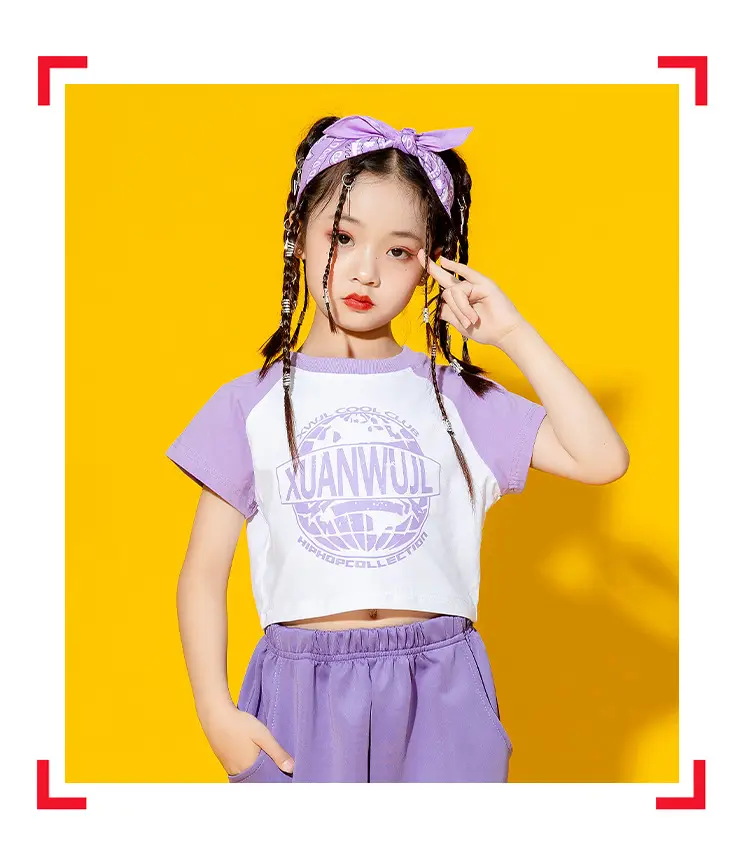 Children's Purple Costumes Set for Games & Dance — feature 17