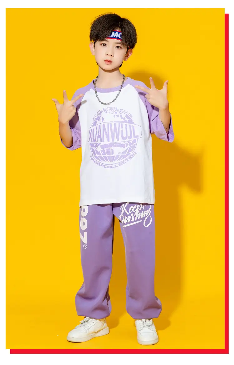 Children's Purple Costumes Set for Games & Dance — feature 21