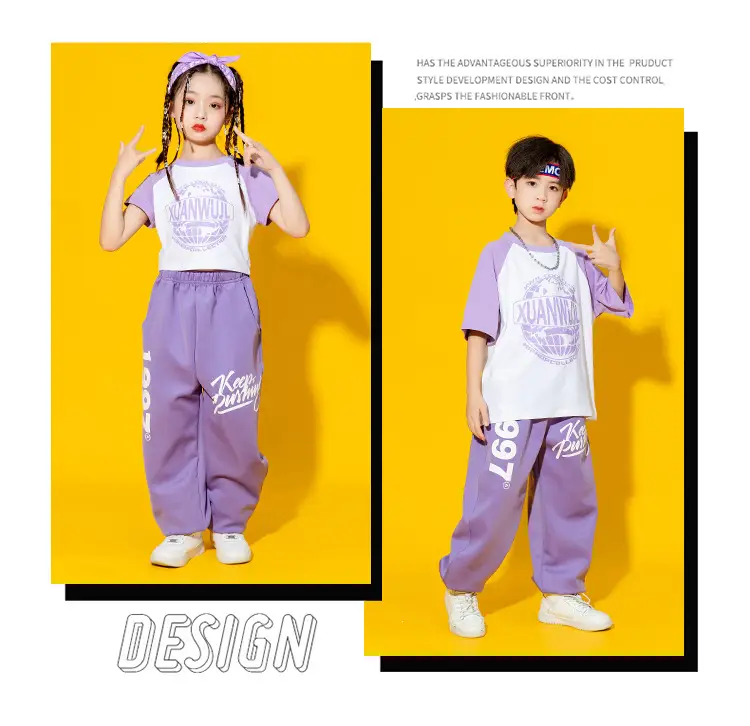 Children's Purple Costumes Set for Games & Dance — feature 7