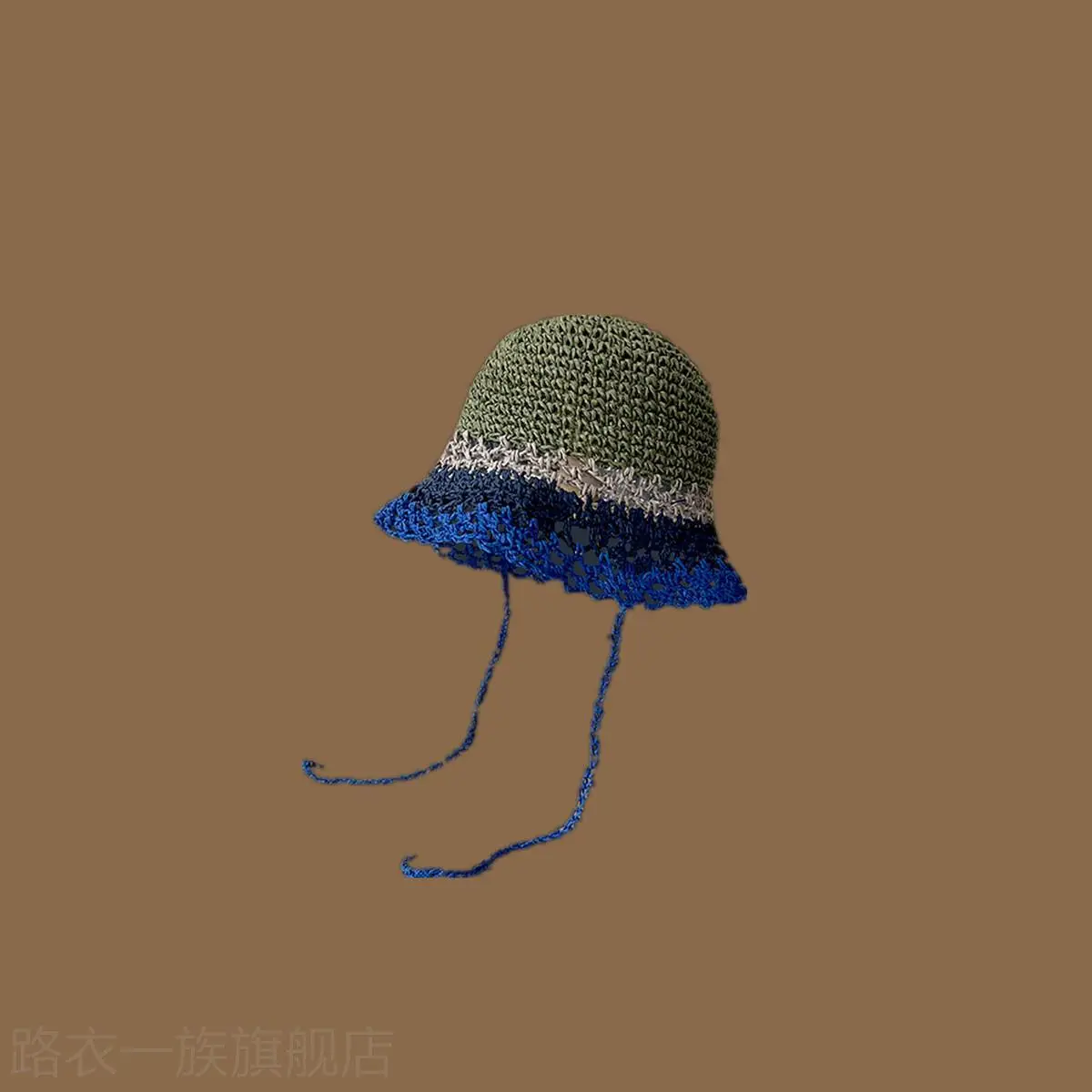 Women Straw Bow Cap Wide Brim Pink Letter - Image 24