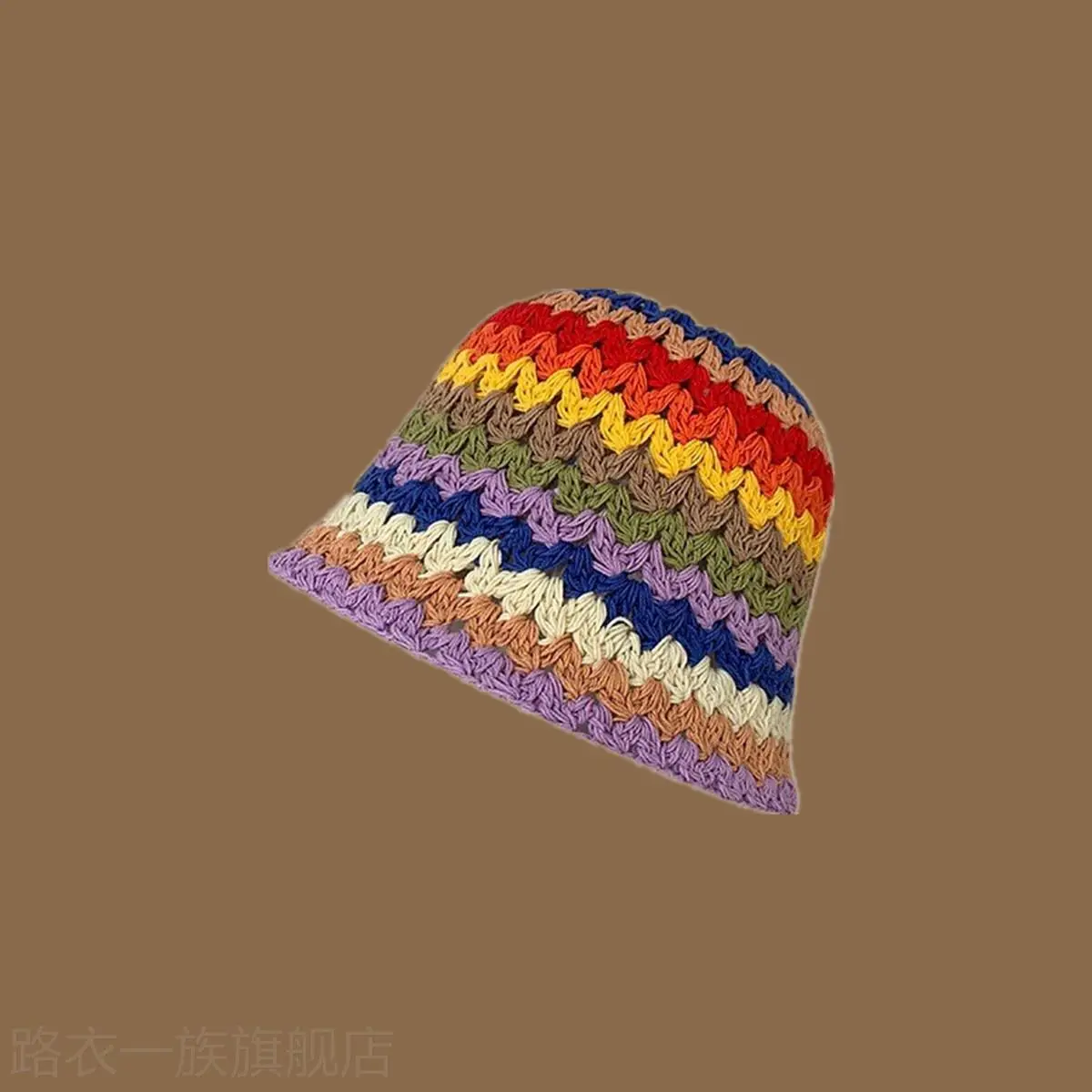 Women Straw Bow Cap Wide Brim Pink Letter - Image 32