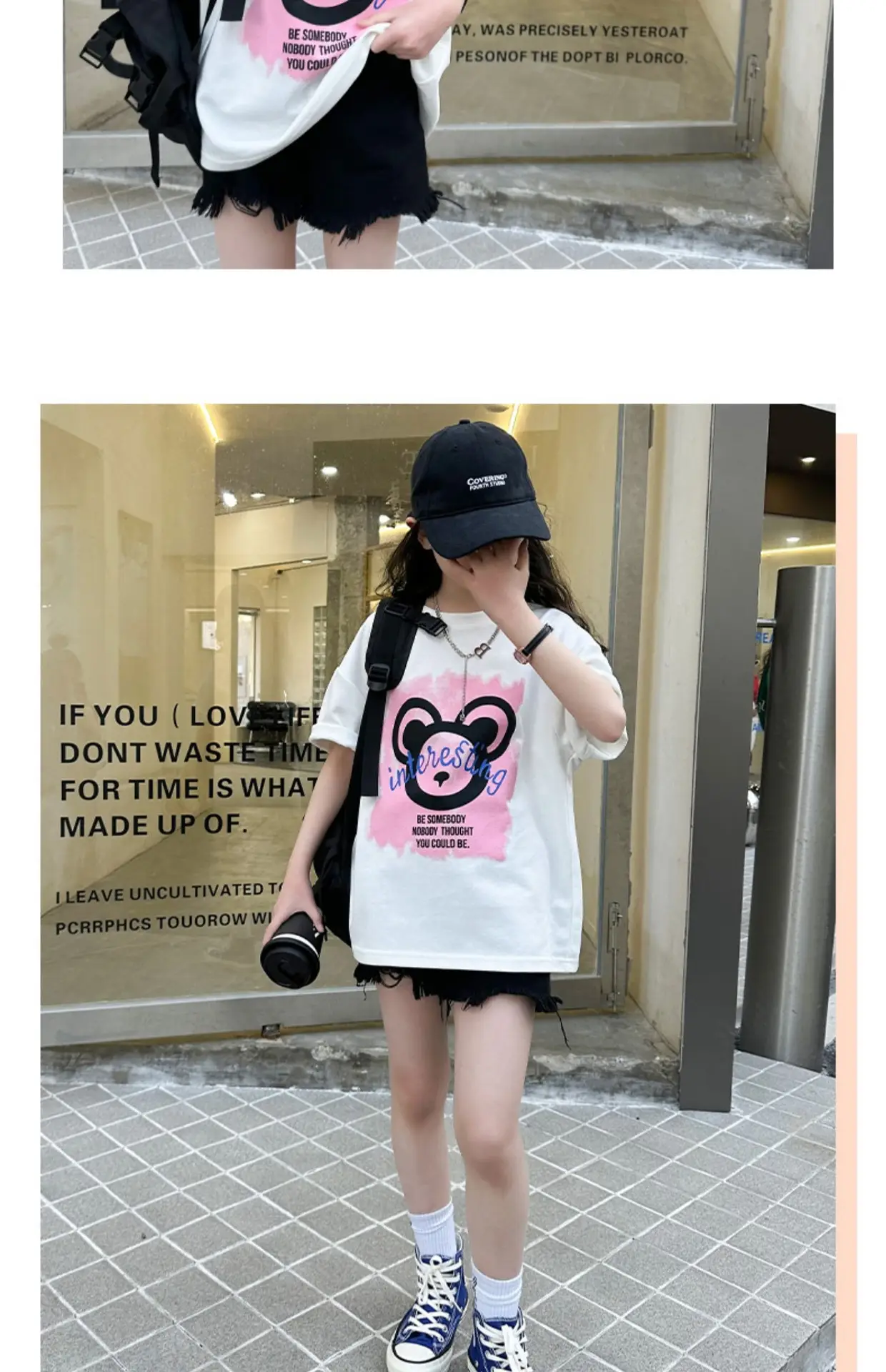 Girls Cotton Printed T-Shirt Medium Large Summer Wear — feature 10