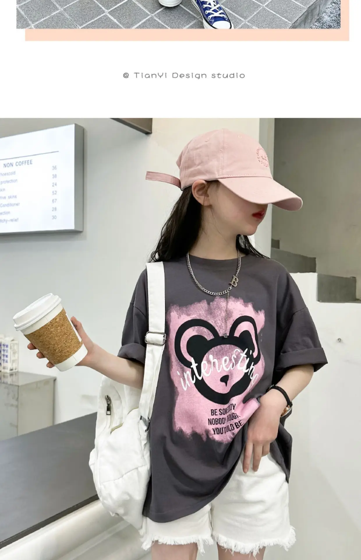 Girls Cotton Printed T-Shirt Medium Large Summer Wear — feature 11